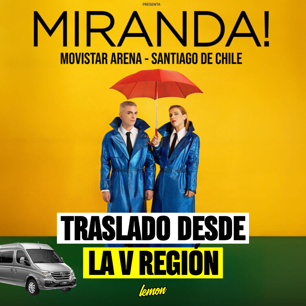 Traslado ida y vuelta para MIRANDA / 26 de septiembre