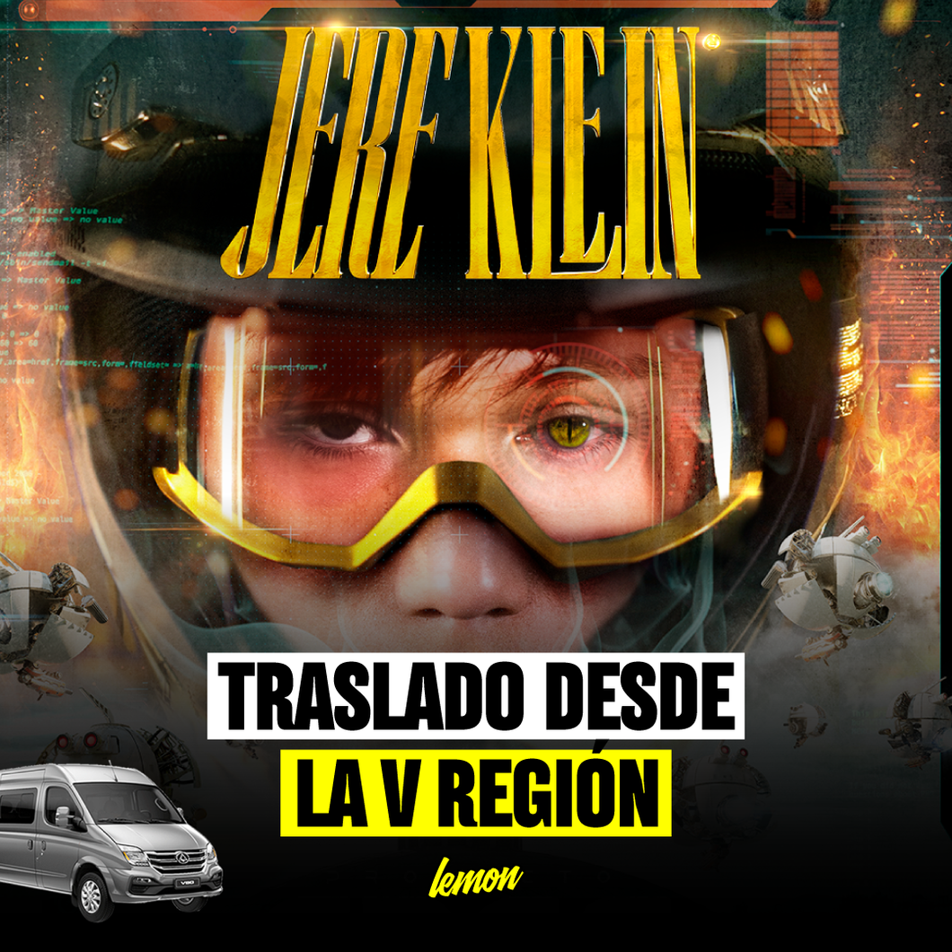 Traslado ida y vuelta para JERE KLEIN / 5 de julio